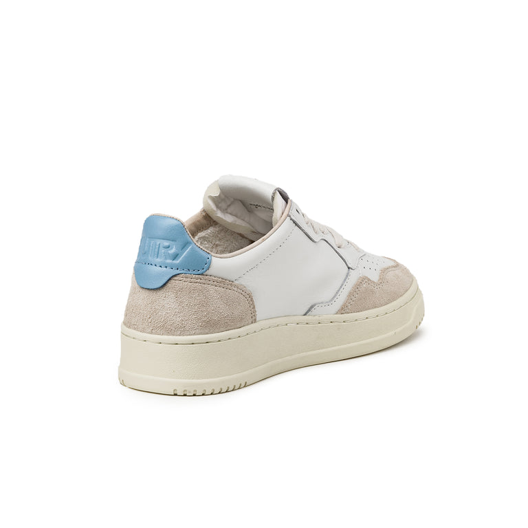 Autry Medalist W *Leather / Suede* - 36 / White / Forget Me Not - 3