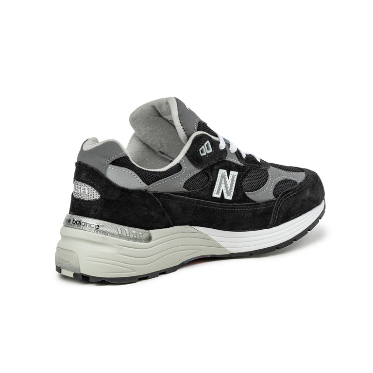 New Balance 992 *Made in USA* - 46.5 / Black /Grey / Silver Metalic - 3