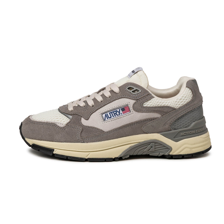 Autry Hyperway  *Suede / Mesh* - 40 / White / Plumbeo
