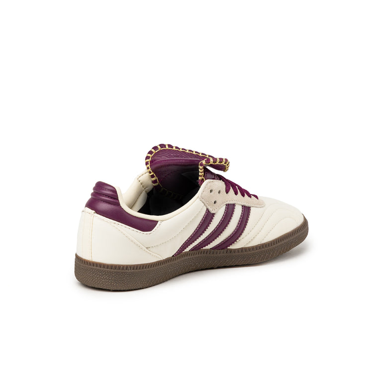 Adidas Samba LT W - 36 2/3 / Cream White / Maroon / Gold Metallic - 4
