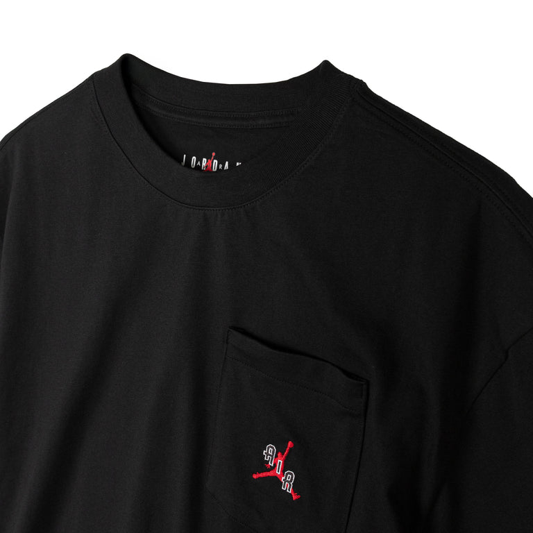 Nike Jordan Pocket T-Shirt - XL / Black / Gym Red - 2