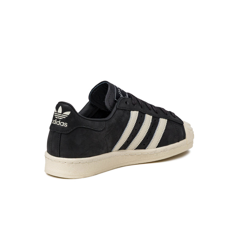 Adidas x Willy Chavarria Superstar - 42 2/3 / Core Black / Cream White / Gold Metallic - 6