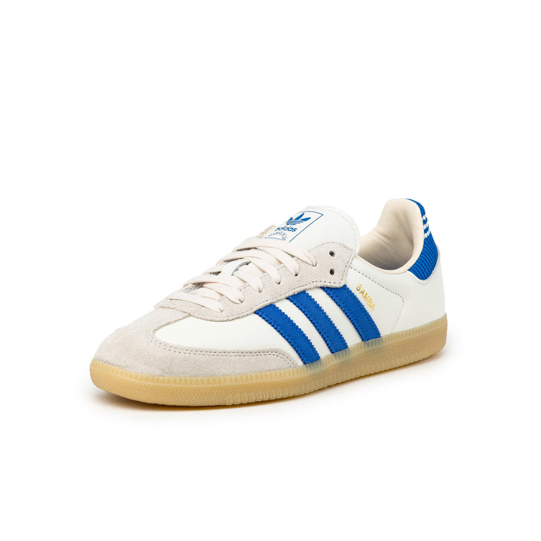 Adidas Samba OG - 36 / Cloud White / Blue / Gum - 2