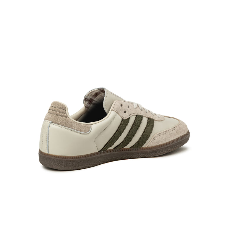 Adidas Samba OG - 49 1/3 / Aluminum / Medium Dark Khaki / Gum 5 - 5