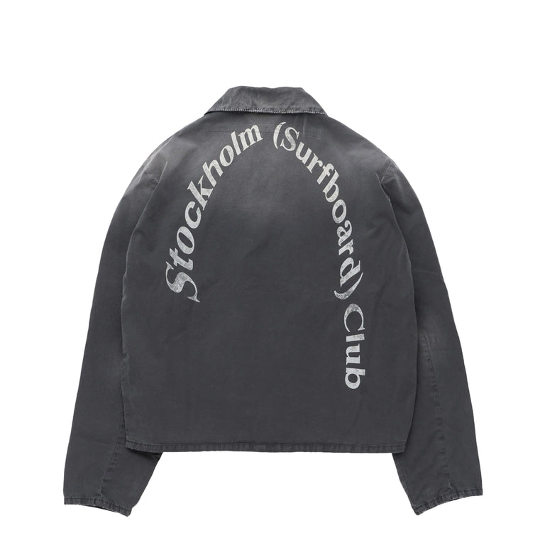 Stockholm Surfboard Club Phil Cotton Logo Jacket - L / Black
