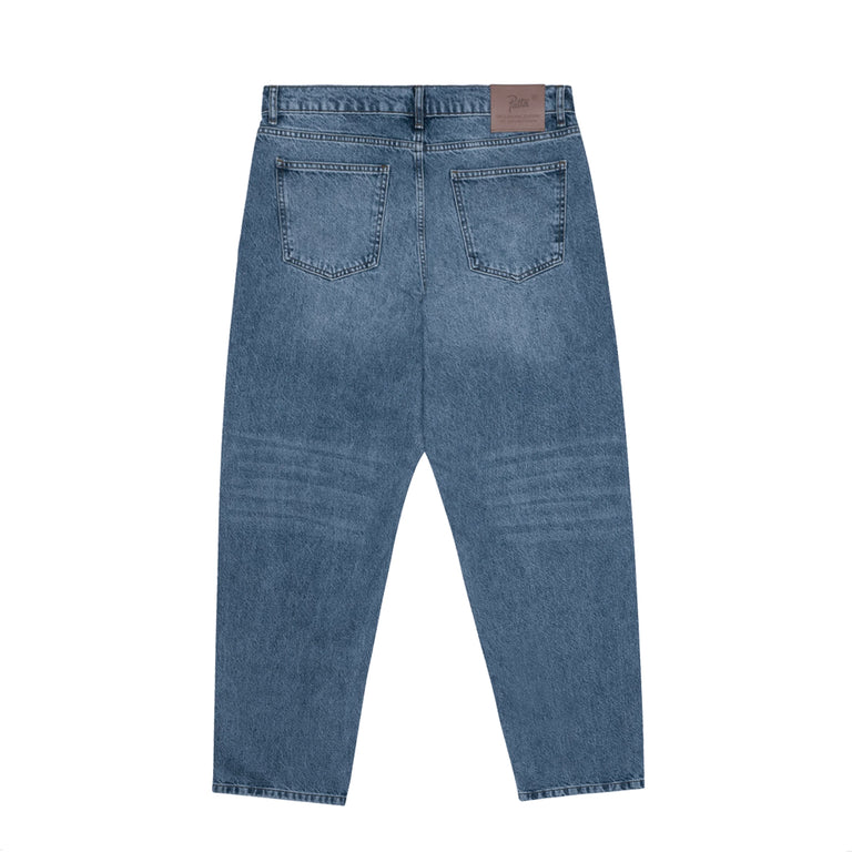 Patta Laserprint Whiskers Denim Pants - 28 / Light Blue Denim - 2