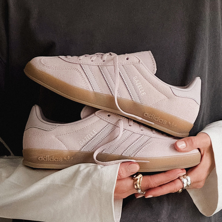 Adidas Gazelle Indoor W - 36 / Almost Pink / Ice Purple / Gum - 2