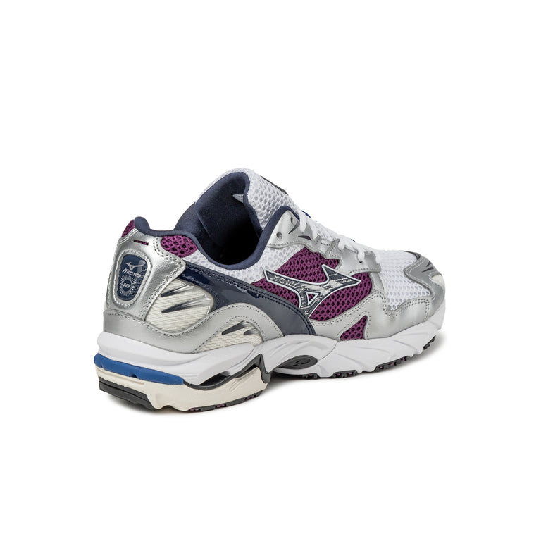 Mizuno Wave Rider 10 Sport - 44.5 / White / Baritone Blue / Dark Purple - 3