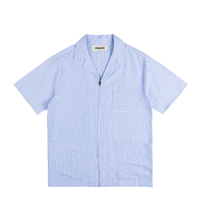Metalwood Textured Caddie Shirt - XXL / Blue
