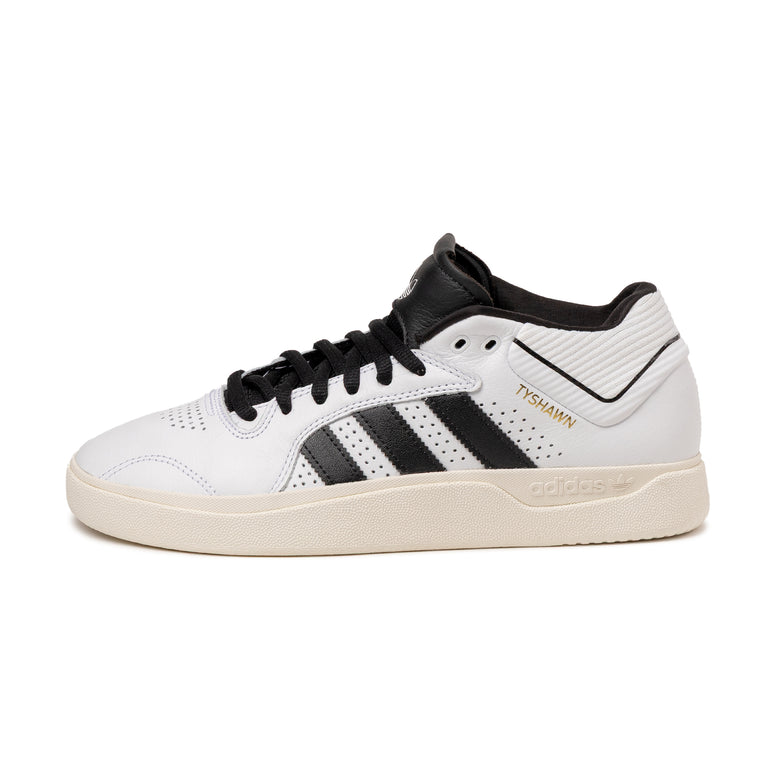 Adidas Tyshawn Mid - 41 1/3 / Footwear White / Core Black / Footwear White - 1