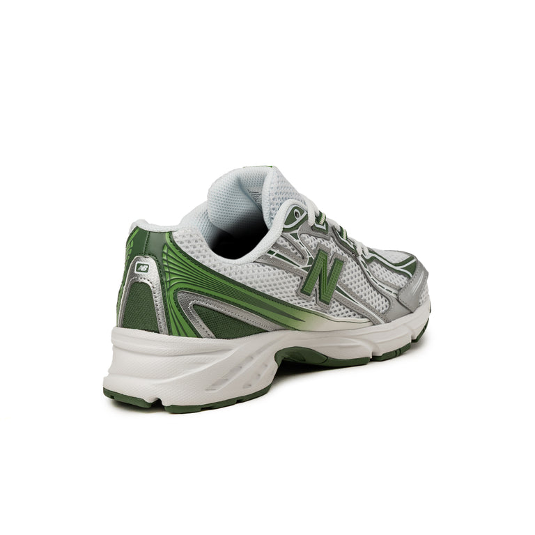 New Balance 740 - 45 / White / Alpine Green / Dark Alpine Green / Silver Metallic - 4