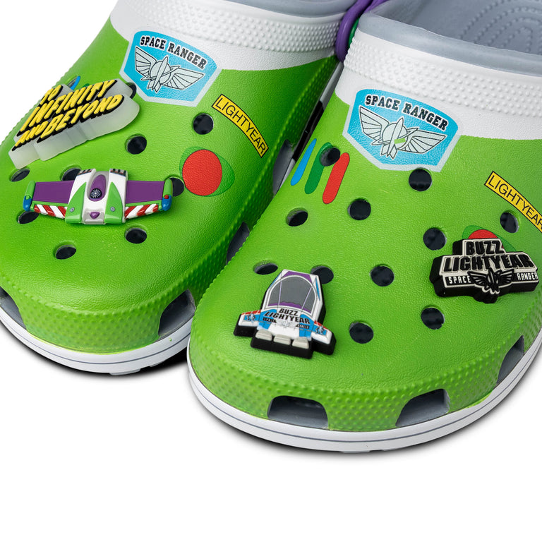 Crocs x Disney Pixar Classic Clog Toy Story *Buzz Lightyear* - 35-36 / Blue / Grey - 4