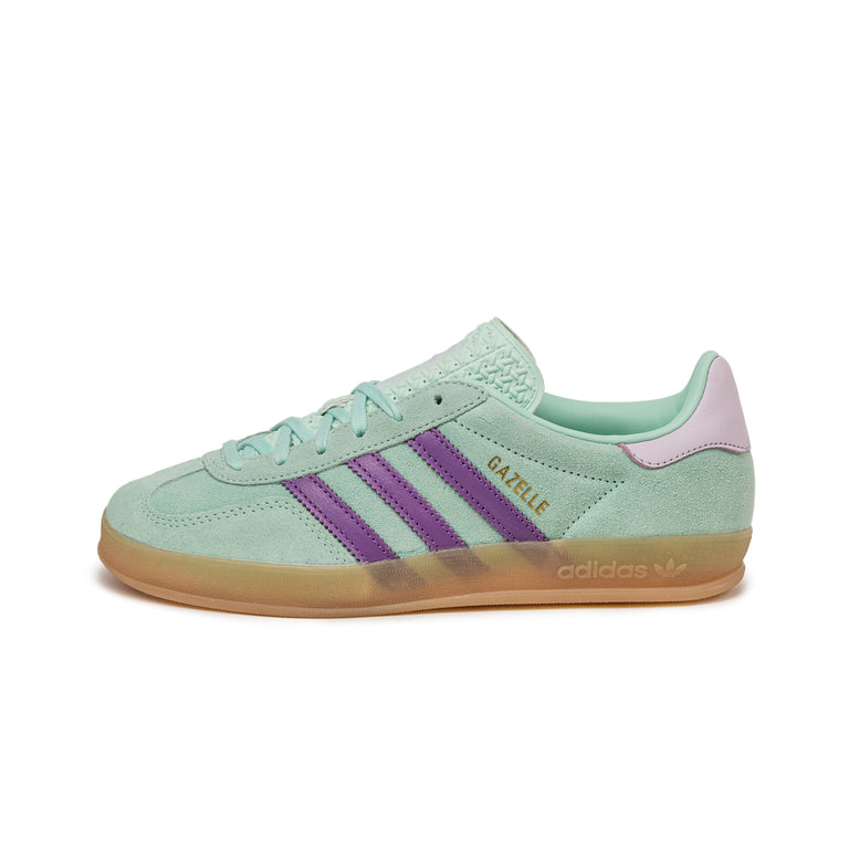 Adidas Gazelle Indoor W - 38 / Clear Mint / Active Purple / Ice Lavender
