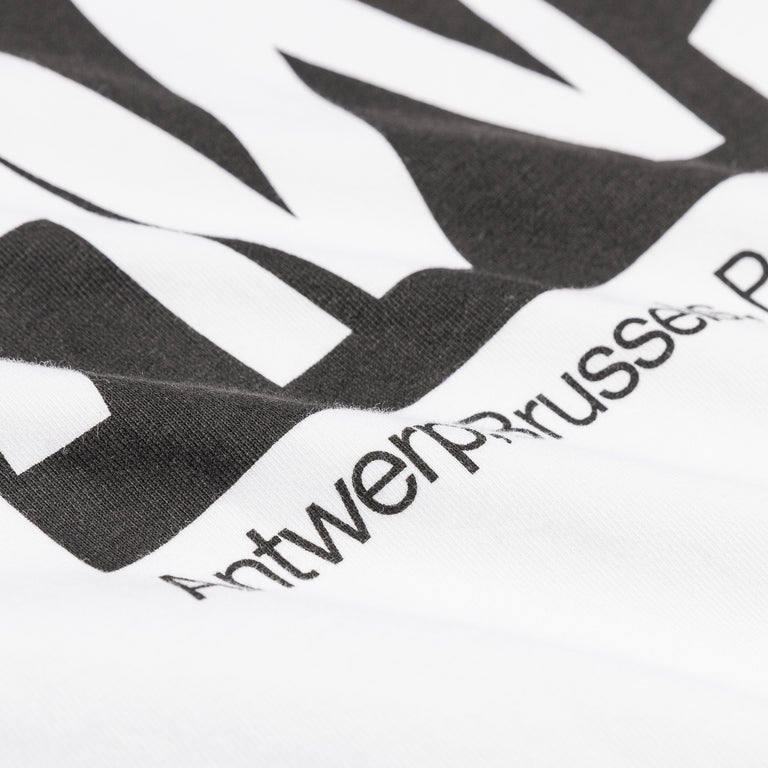 Arte Antwerp Cut Out Print T-Shirt - S / White - 4