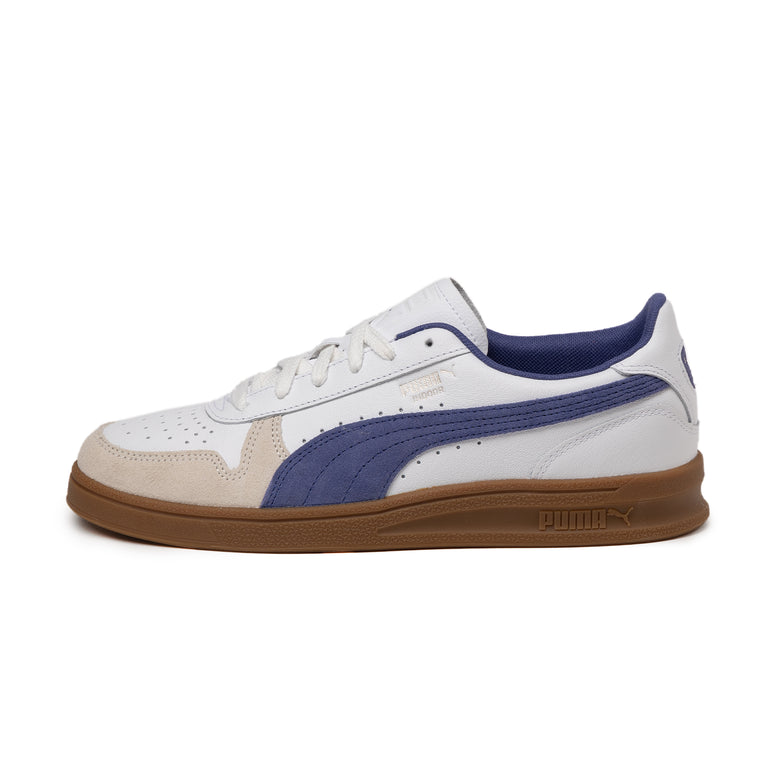 Puma Indoor - 40.5 / Puma White / Blue Crystal / Gum - 1