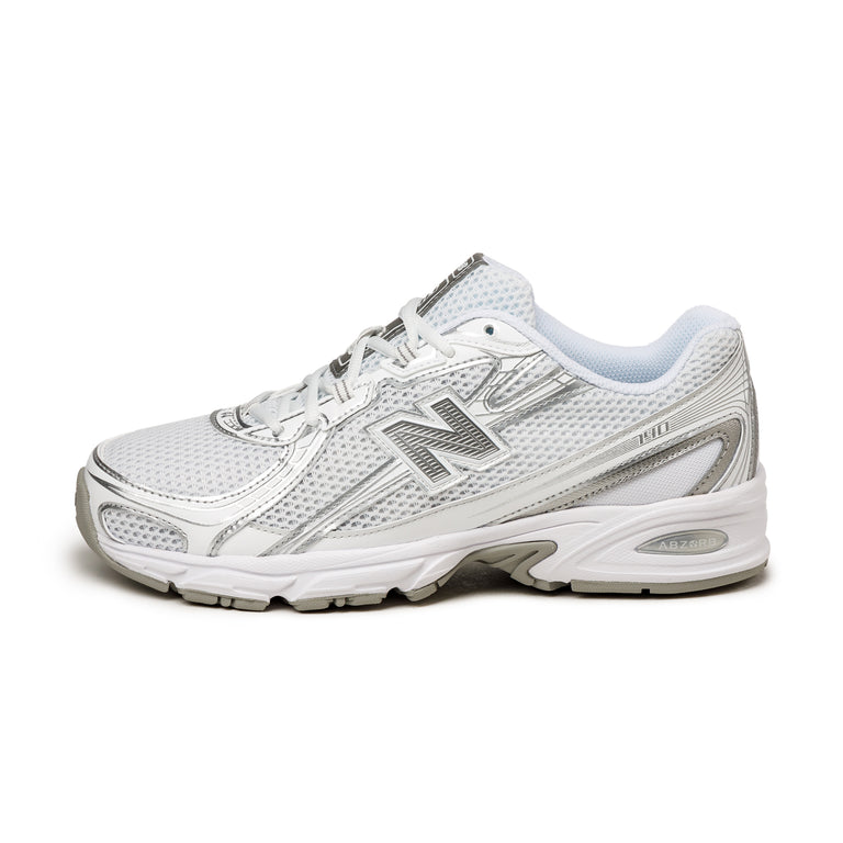 New Balance 740 - 44.5 / White / Silver Metallic / Reflection
