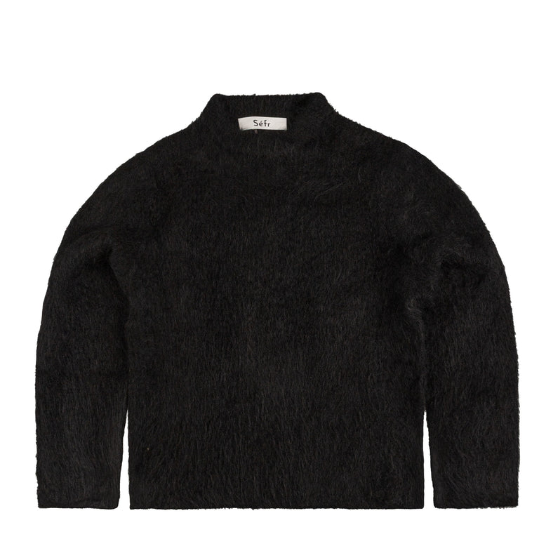 Sefr Haru Sweater - XL / Black Alpaca - 1