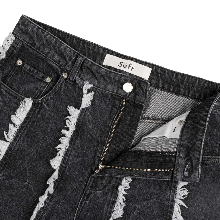 Sefr Cutline Jeans - 32 / Aluminum Wash - 3
