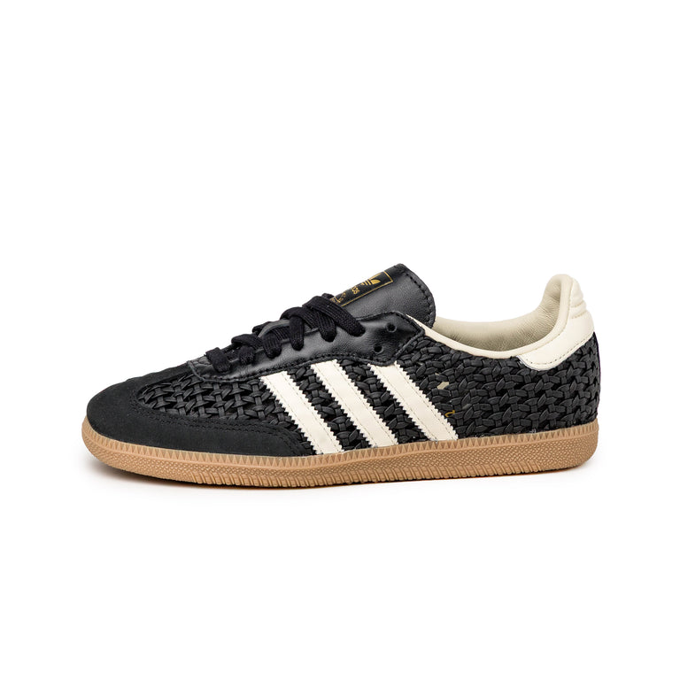 Adidas Samba OG W *Woven* - 36 / Core Black / Cream White / Gold Metallic

