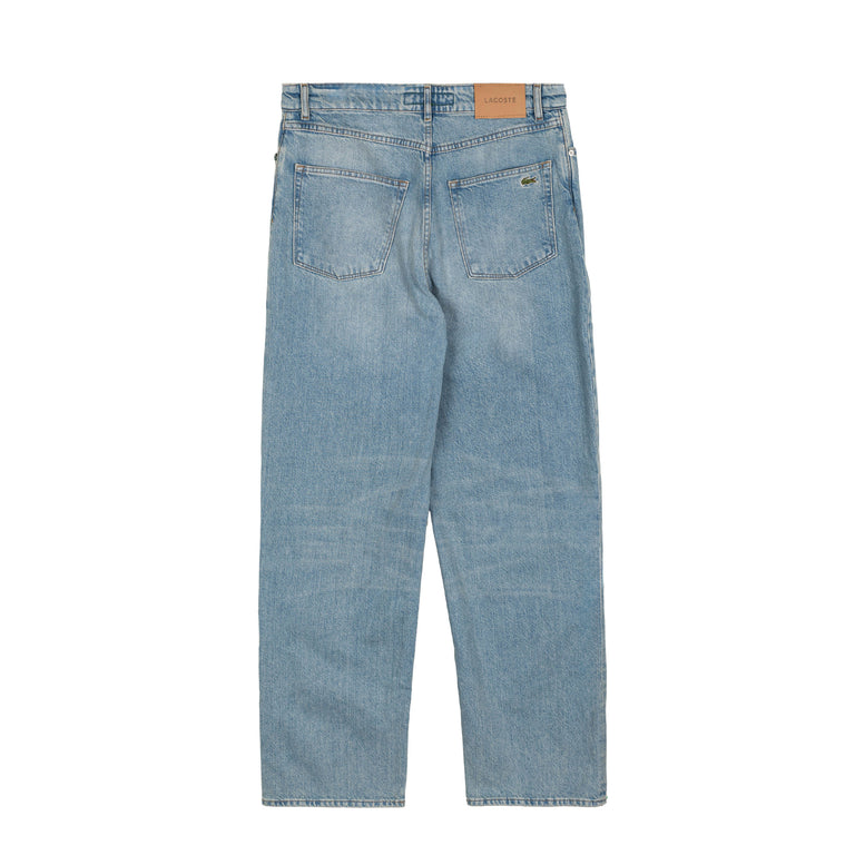 Lacoste Loose Fit Denim Jeans - 30 / Washed Bleach - 2
