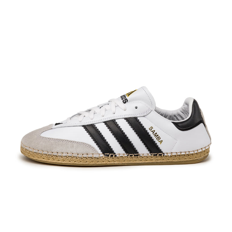 Adidas x CLOT by Edison Chen Sambadrille - 37 1/3 / Footwear White / Core Black / Footwear White
