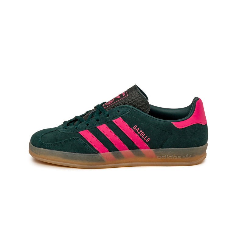 Adidas Gazelle Indoor W - 38 2/3 / Aurora Ivy / Shock Pink / Gum 3 - 1