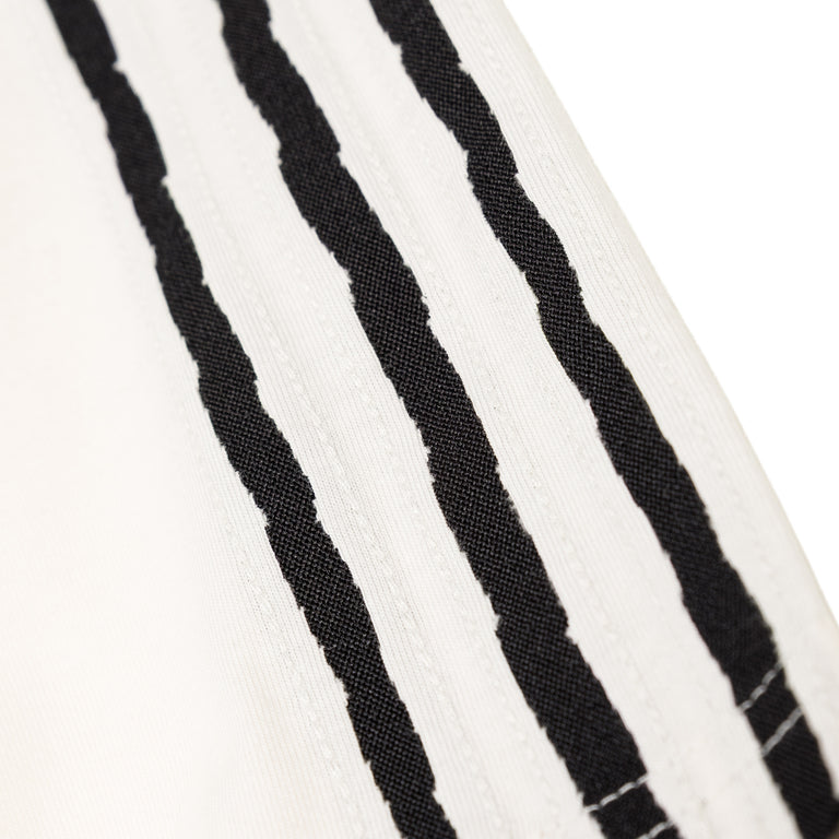 Adidas Y-3 Raw Edge 3 Stripes Tee - S / Cream White - 4