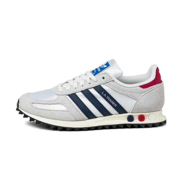 Adidas LA Trainer OG - 35 1/3 / Crystal White / Night Indigo / Team Victory Red - 1