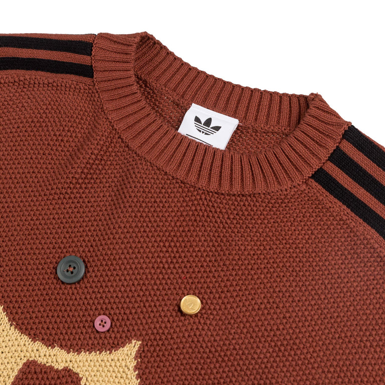 Adidas x Song for the Mute ADI006 Sweatshirt - L / Wild Sepia - 3