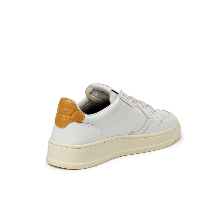 Autry Medalist W - 37 / White / Honey Yellow - 3