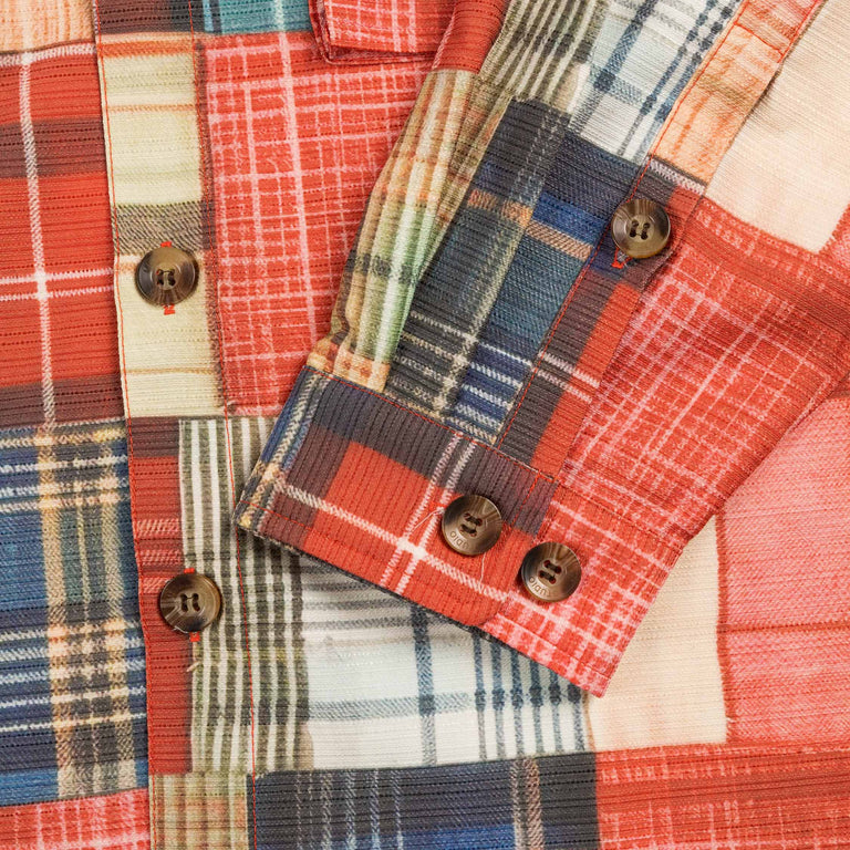 Metalwood Madras Patch Explorer Shirt - S / Multicolor - 3
