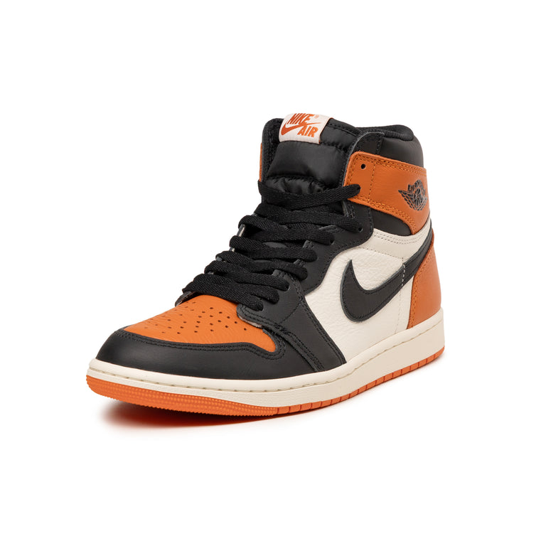 Nike Air Jordan 1 Retro High OG *Shattered Backboard* - 37.5 / Black / Black / Sail / Starfish - 6