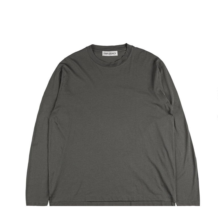 Our Legacy Box Longsleeve - 50 / Grey Sage Clean Jersey - 1