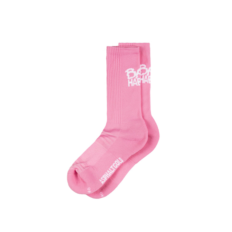 Bad Habits Running Socks - L / Pink
