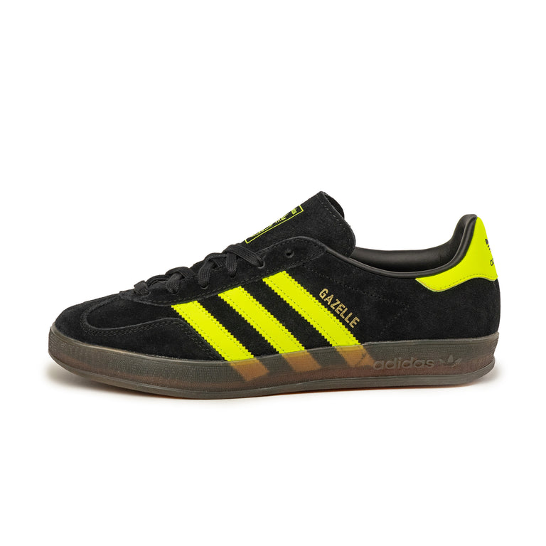 Adidas Gazelle Indoor - 38 / Core Black / Solar Yellow / Cloud White
