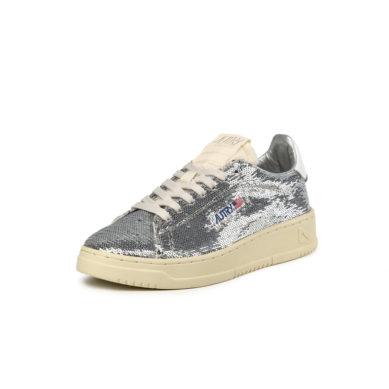 Autry Dallas Low W *Sparkling* - 40 / Silver / White - 2