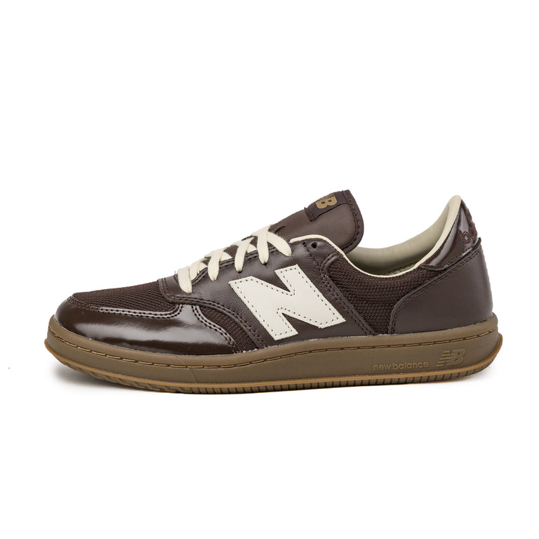 New Balance T500 - 38.5 / Black Coffee / Sea Salt
