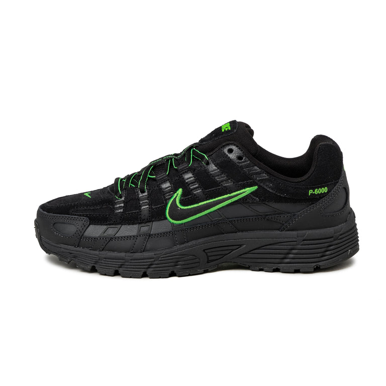 Nike P-6000 - 46 / Black / Green Strike / Anthracite - 1