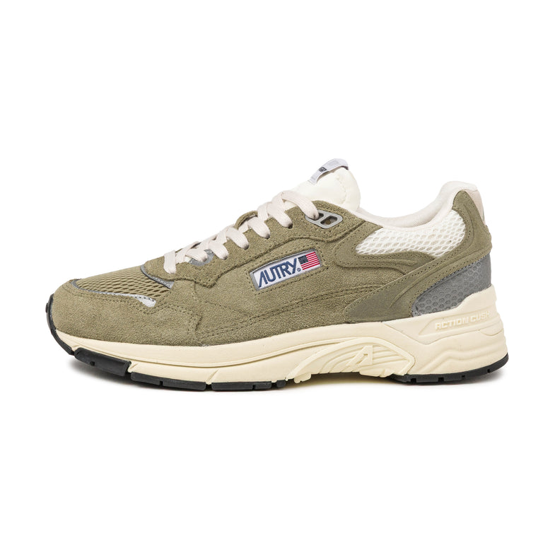 Autry Hyperway  *Suede / Mesh* - 42 / Gray Green / Marshmallow
