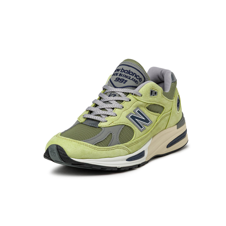 New Balance 991 v2 *Made in England* - 40 / Green Banana / Moss / Moon Mist - 2