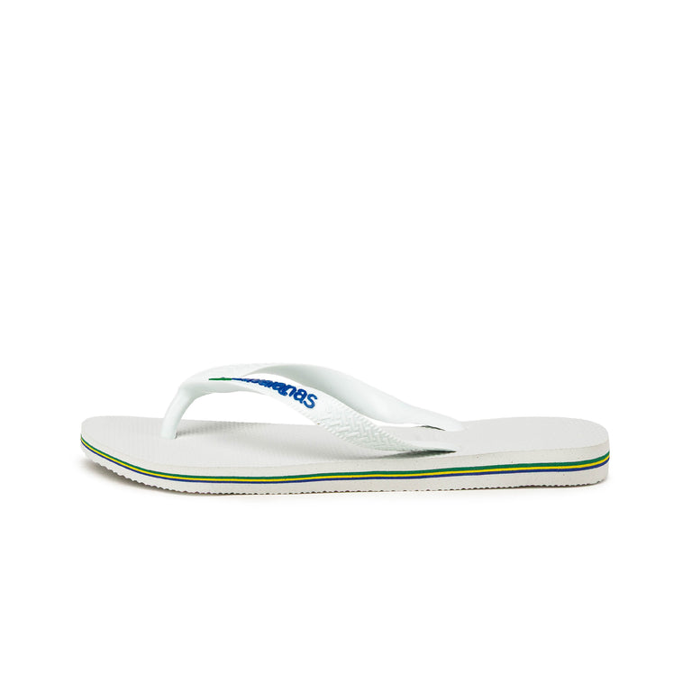 Havaianas Brasil Logo - 47-48 / White
