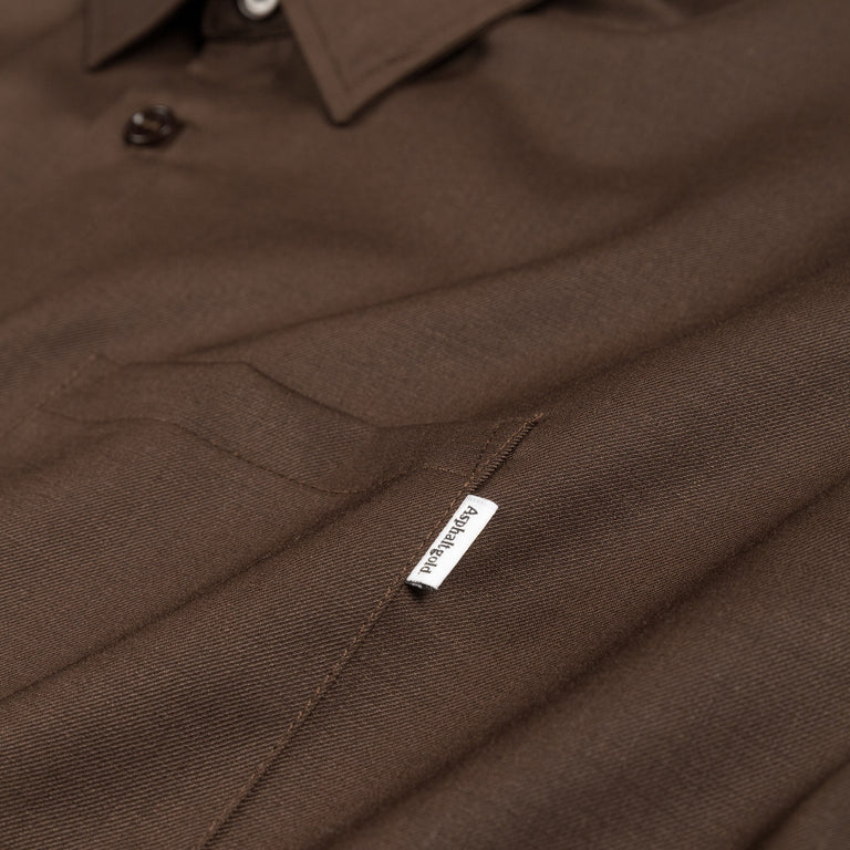 Asphaltgold Cotton Shirt - M / Brown - 3