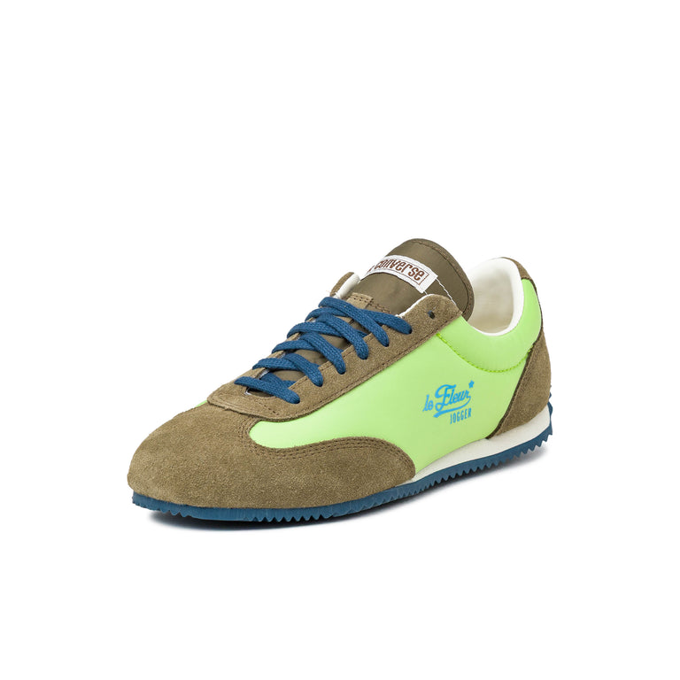 Converse x Golf le Fleur 1908 Jogger OX - 38 / Green Glow / Nutria / Deep Dive - 3