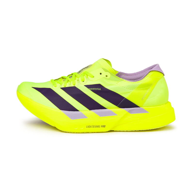 Adidas Adizero Adios Pro 4 - 40 / Solar Yellow / Aurora Plum / Powder Plum - 1