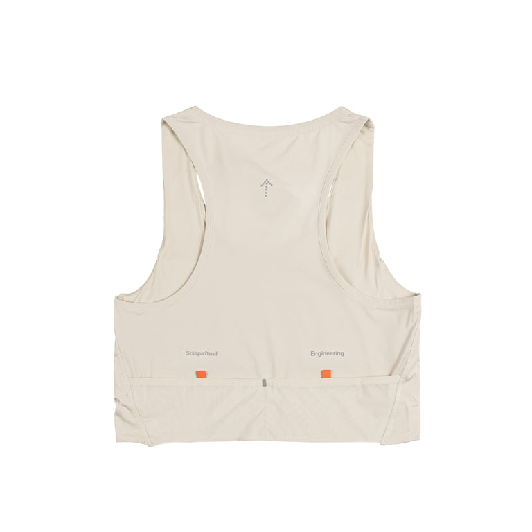 Adidas x Hermanos Koumori Wmns Running Crop Top - L / Alumina - 2