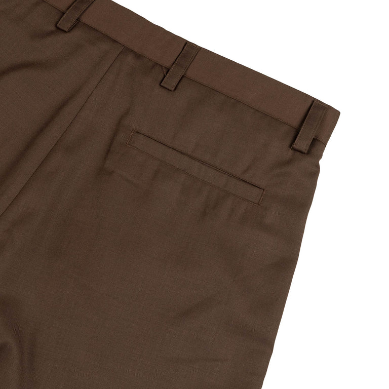 Asphaltgold Pleated Shorts - XXL / Brown - 3