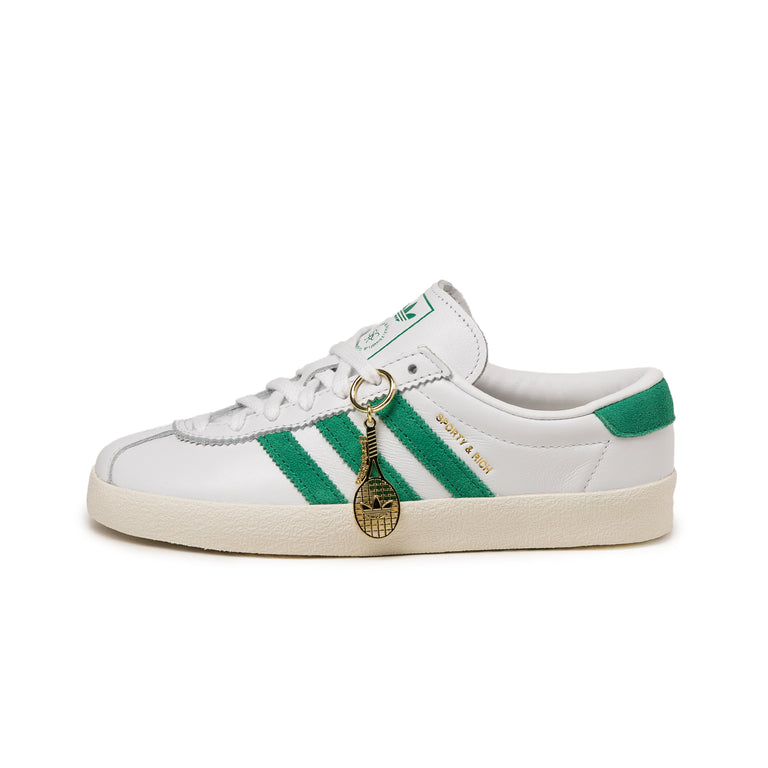 Adidas x Sporty & Rich Blanc - 37 1/3 / Footwear White / Off White / Court Green - 1