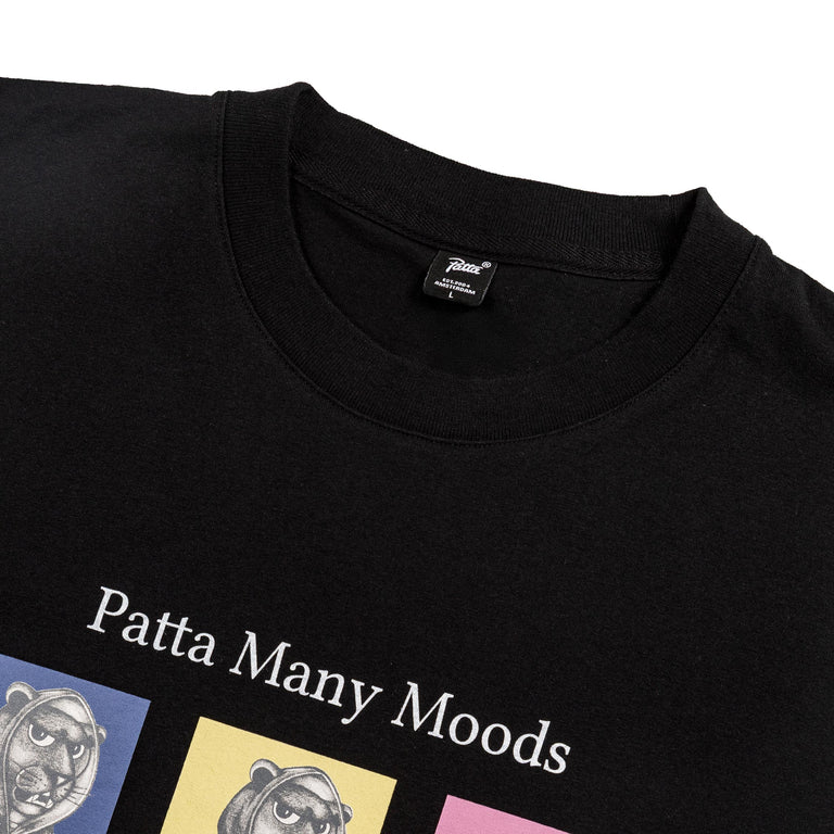 Patta Many Moods T-Shirt - S / Black - 2