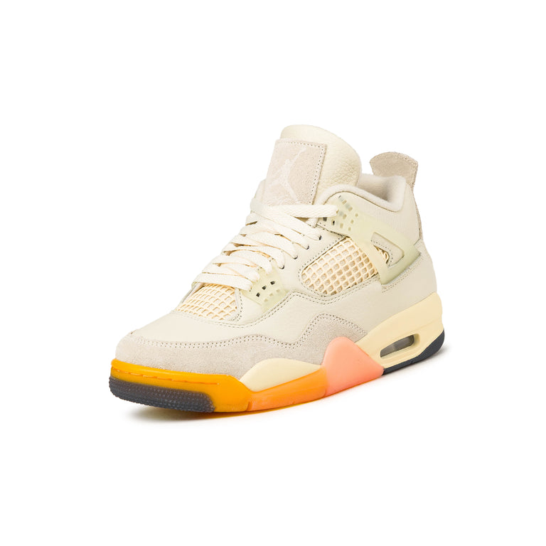 Nike Wmns Air Jordan 4 Retro *Birds of Paradise* - 38 / Coconut Milk / Metallic Gold - 2