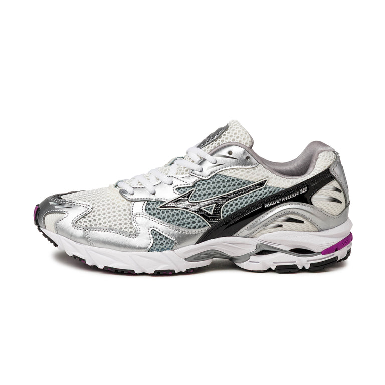 Mizuno Wave Rider 10 - 37 / Snow White / Black / Slate
